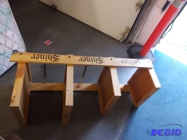 Wood Shiner Display Shelf (Needs Some Hardwar...