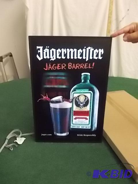 NEW Jagermeister Lighted Jager Barrel Sign 12...