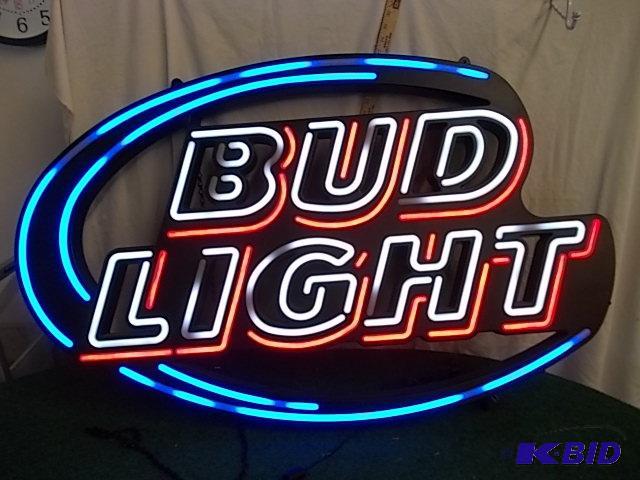 Bud Light Lighted Sign...