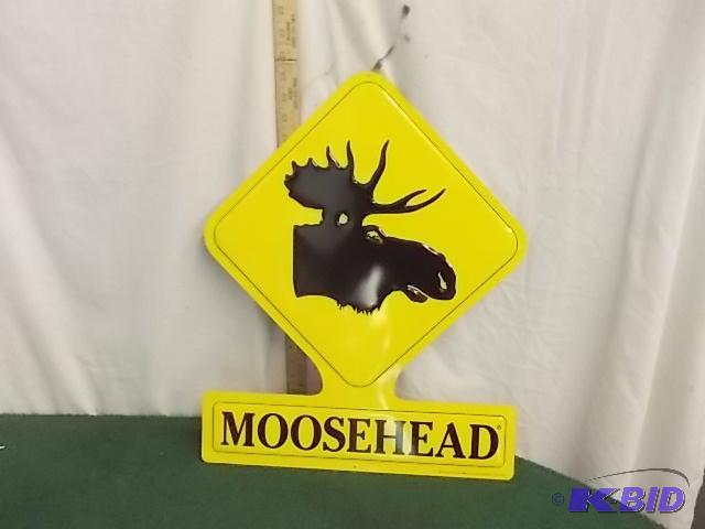 Moosehead&nbspTin Sign 21x17...