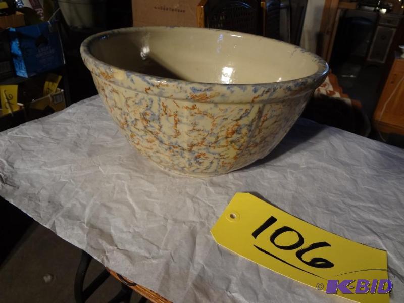 Huge Spongeware Bowl