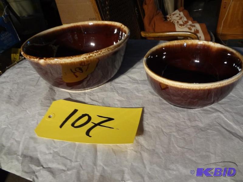 (2) MaCoy Bowls