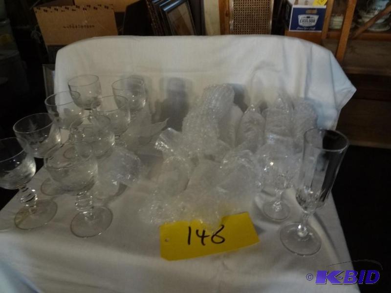 Etched Goblets