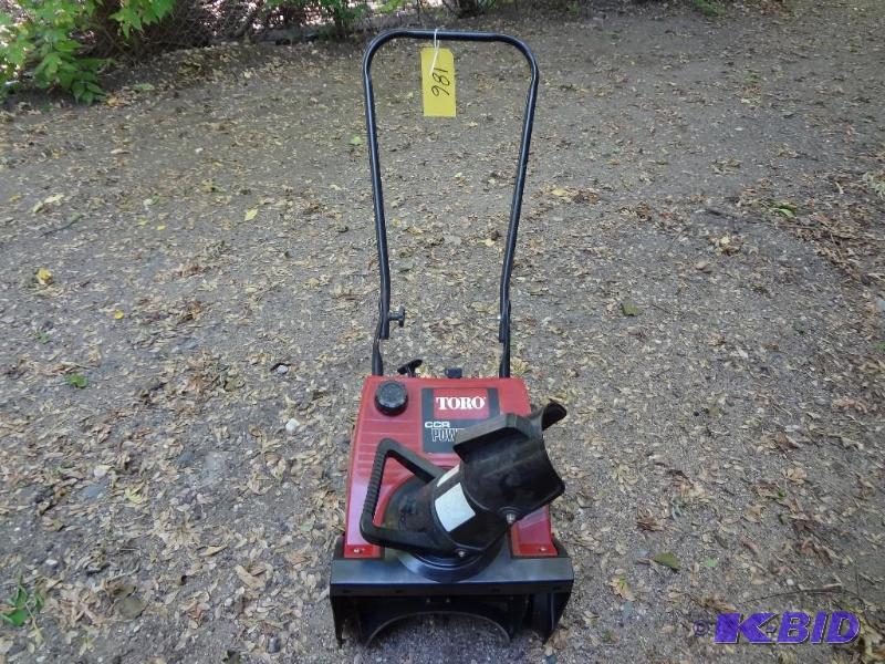 Toro Snow Blower
