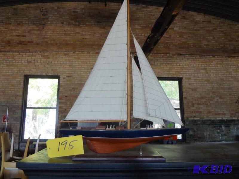 Wooden Sailboat