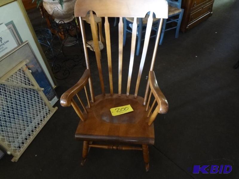 Maple Highbacked Rocker