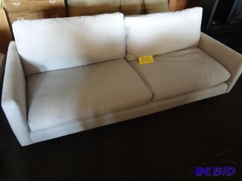 Natural Colored Deep Box Couch