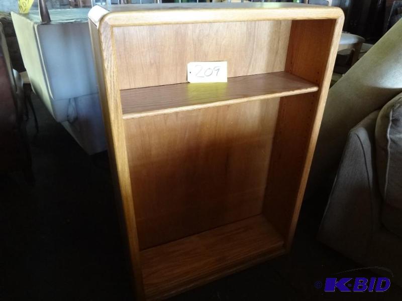 Oak 3 Shelf Bookcase