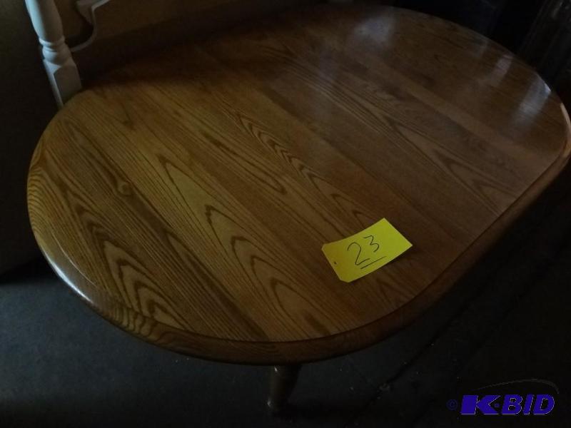 Oval Oak Table