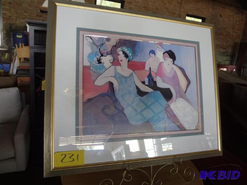 Large Turkow Print, 40 X48 approx
