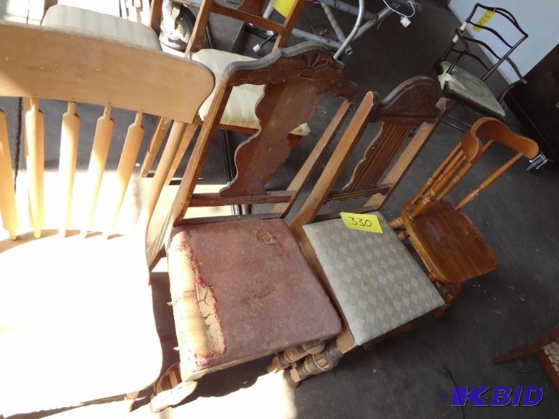 Four Old Chairs