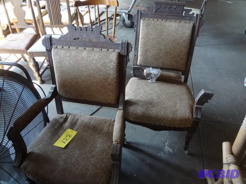Pair of Eastlake Chairs