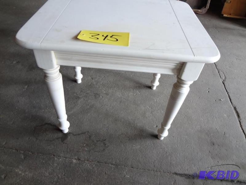 White Side Table