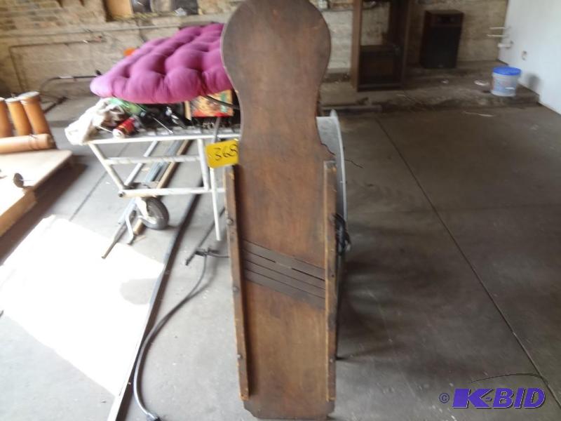 Huge Old Sauerkraut Cutter