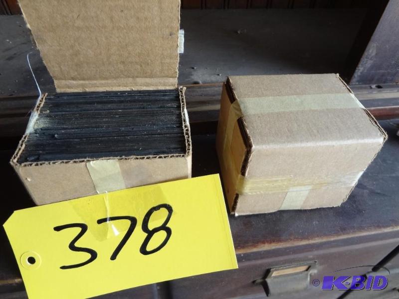 Two Boxes of Old Glass Slides