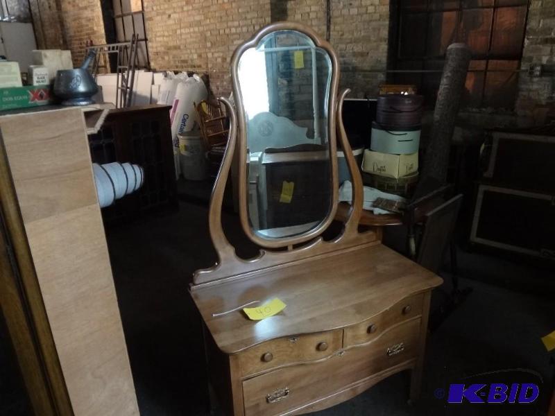 Maple Curved Front Vanity
