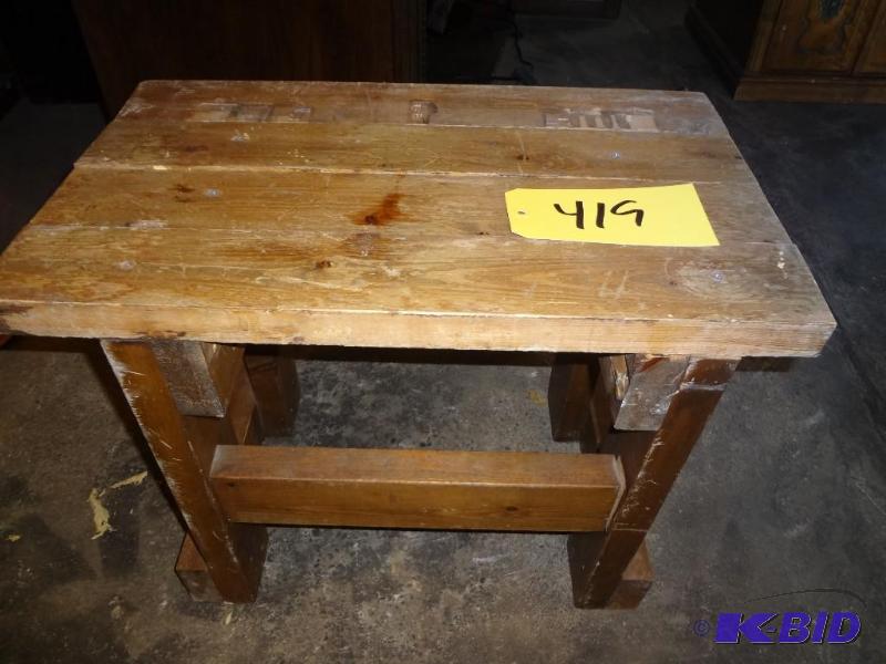 Old Wood Bench
