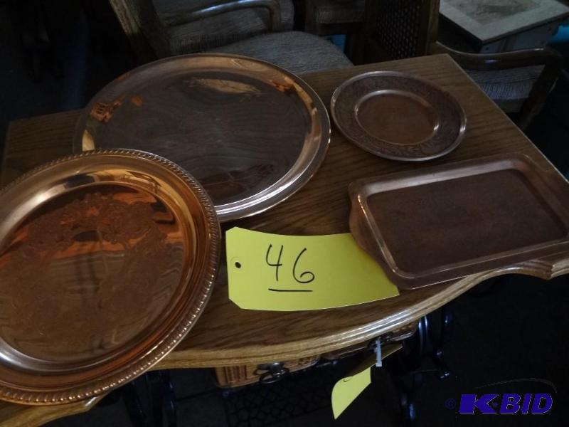 4 Copper Plates