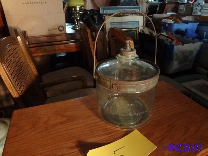 Old Glass Container