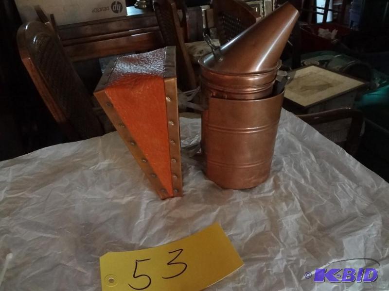 Copper Bee Bellows