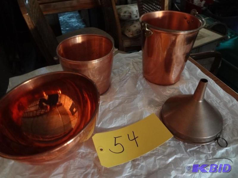 4 Heavy Copper Pieces