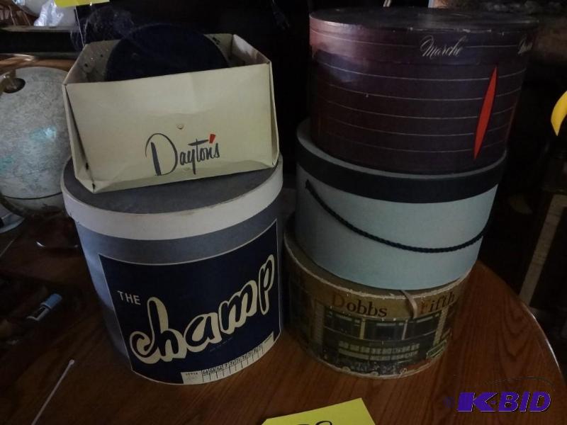 Old Hats and Hat Boxes