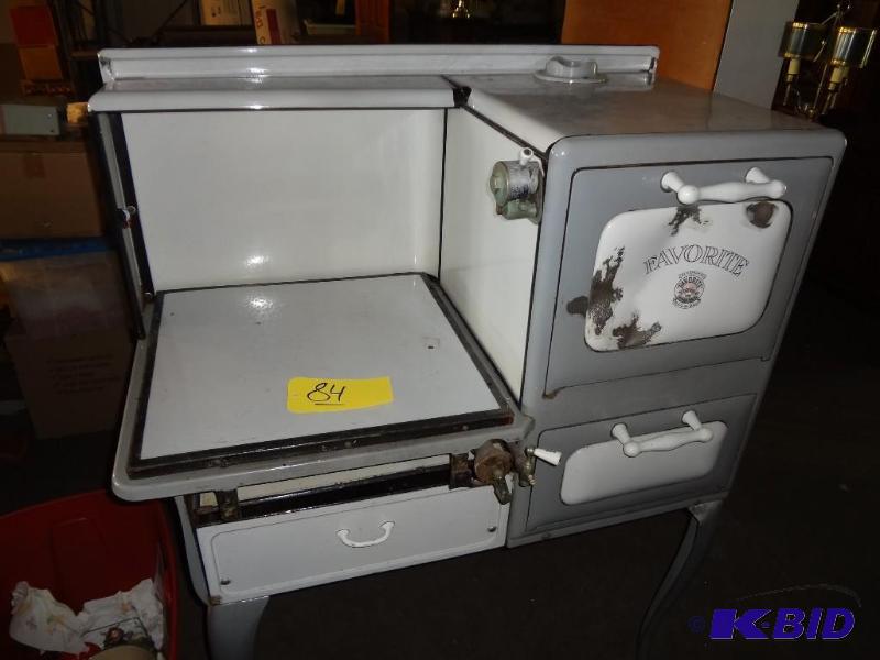 Old Porcelain Stove