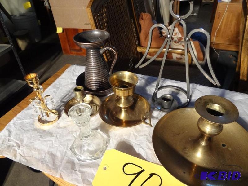 Lot of Candle Holders