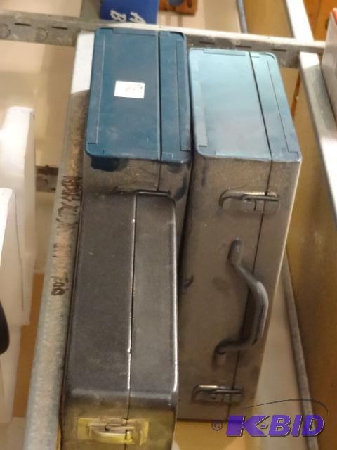 lot 110 image: 3 metal Tool Cases...