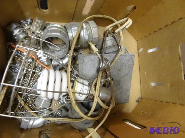 lot 136 image: Box of Misc. Electrical Parts...