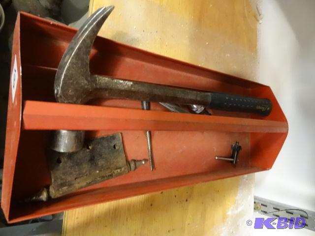 lot 153 image: Metal Tool Tray with Misc. Tools...