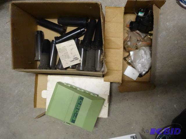 lot 163 image: Box of Misc. New Irrigation Parts...