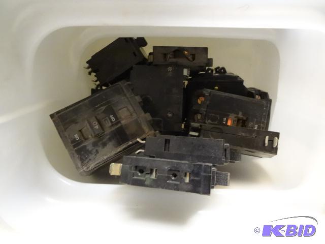 lot 187 image: Misc. Square D Circuit Breakers...