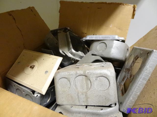 lot 191 image: Misc. Metal Electrical Boxes...