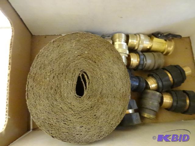 lot 198 image: Tree Wrap. Garden Hose Quick Couple Fittings...