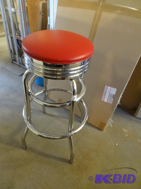 lot 2 image: Heavy Duty Bar Stools, Purchsed from Gabberts...