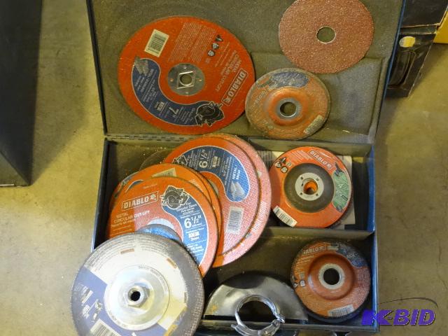 lot 24 image: 4 12" Grinding Discs. 7" x 6 12&q...