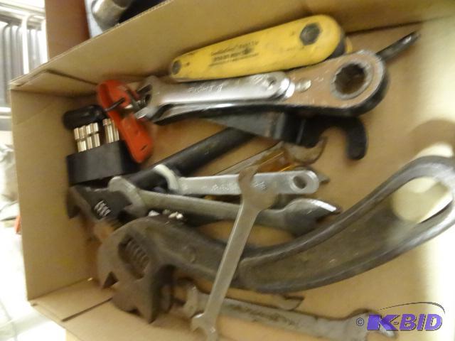 lot 255 image: Misc. Wrenches and Tools...