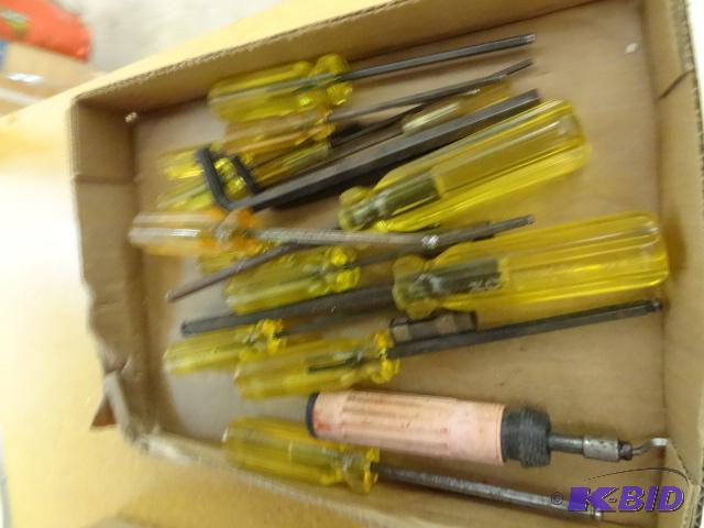 lot 257 image: Misc. Allen Screwdrivers...