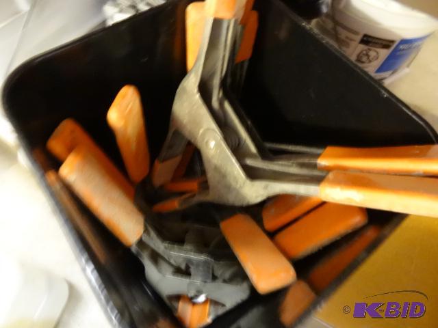 lot 266 image: Large Spring Clamps...