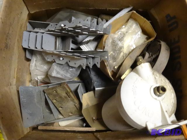 lot 276 image: Joist Hangers, Hinges, Water Filter...