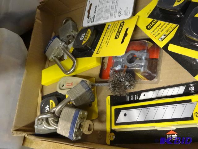 lot 301 image: Tape Measurers and Locks...