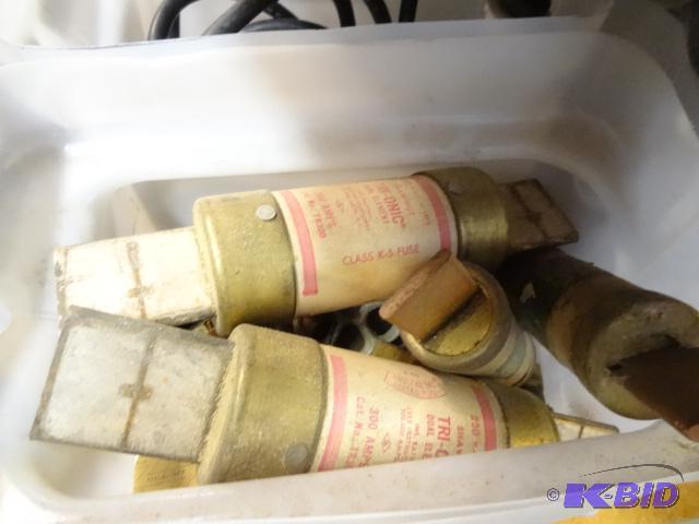 lot 310 image: Heavy Duty Electrical Fuses...