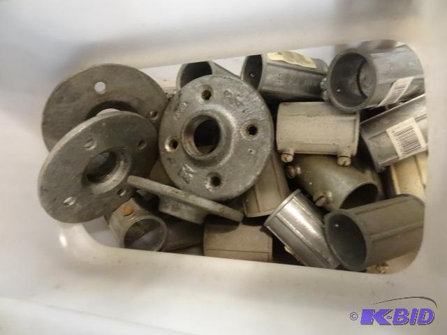 lot 323 image: 15 Bins of Misc. Electrical Supplies...