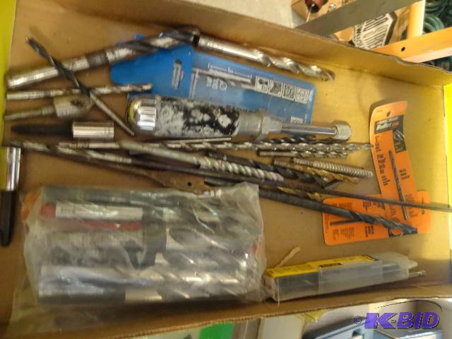 lot 34 image: Misc. Drill Bits...