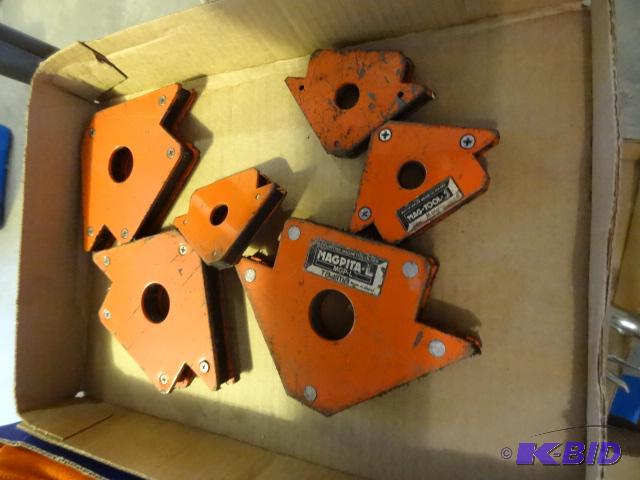 lot 53 image: Magnetic Metal Work Angles...