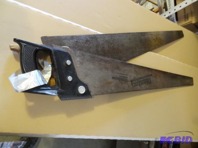 lot 63 image: 2- Hand Saws...