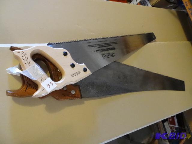 lot 66 image: 2- Hand Saws...