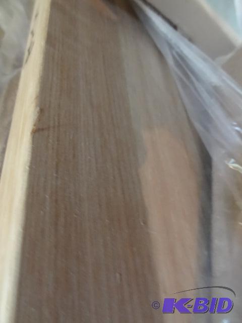 lot 95 image: Ikea Solid Wood Oak Butcher Block Counter Top...