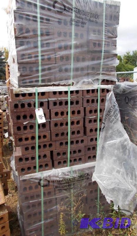 lot 41 image: 3- Pallets of Interstate Brand Clay Structura...